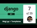 Django 2 1 - Wsgi py Templates Virtual environment