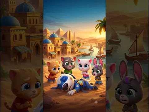 come back stronger Hank l my talking Tom