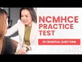NCMHCE Test Prep Counseling Practice Exam Study Guide 25 Essential Questions