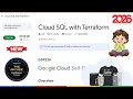 Cloud SQL with Terraform GSP234