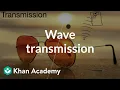 Wave transmission Waves Middle school physics Khan Academy