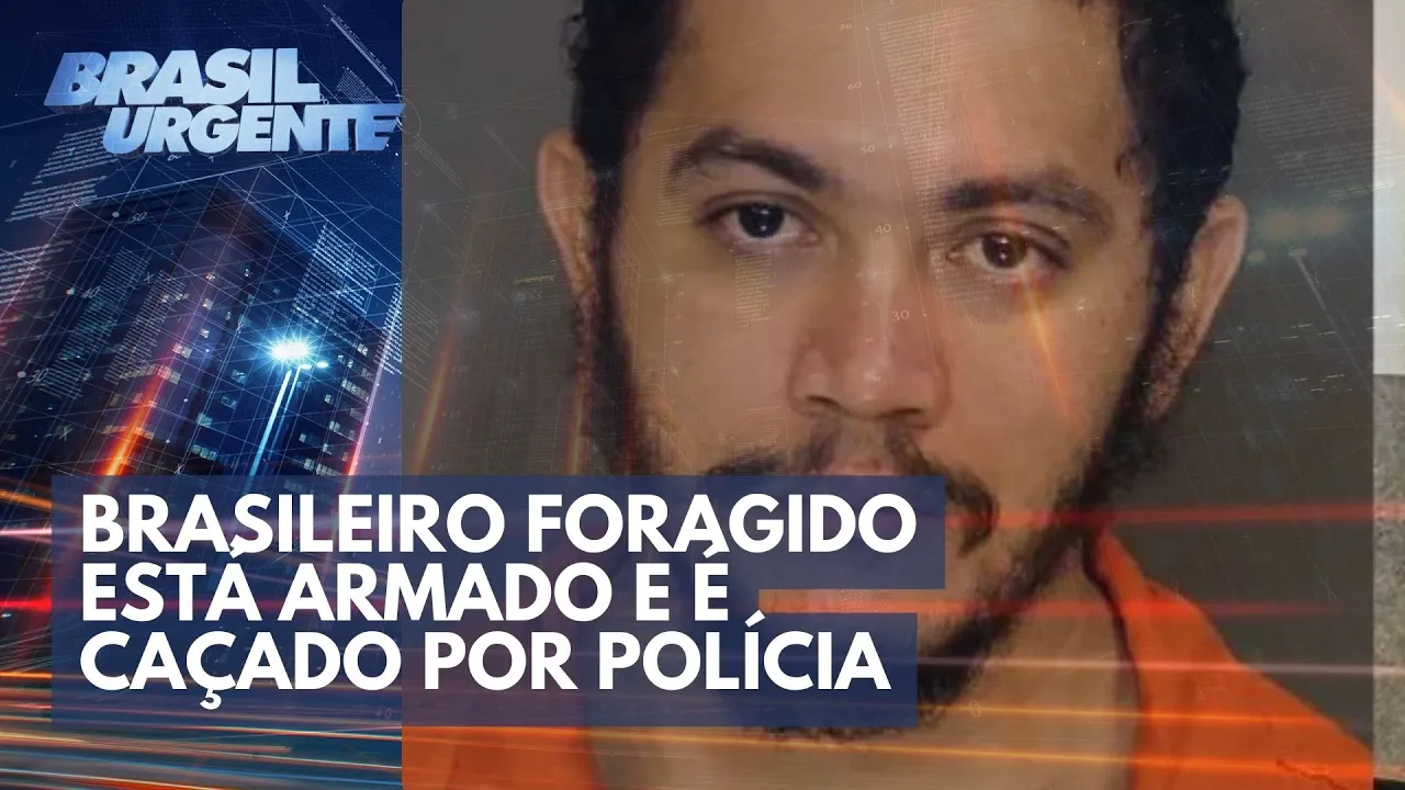 Policiais fecham o certo contra brasileiro fugitivo nos Estados Unidos | Brasil Urgente