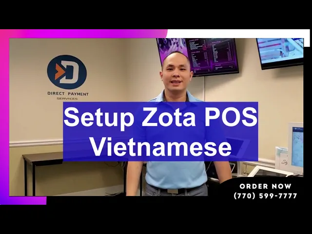 Outline Video ZOTA POS Setup (Vietnamese)