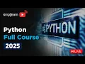 Python Full Course 2026 Python Programming Tutorial For Beginners Python Course Simplilearn