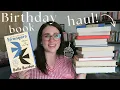 My 2026 Birt ay Book Haul the first in a really long time