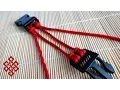 How to Make a Two Strand Double Cow s Hitch Paracord Buckle Core Tutorial