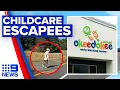 Childcare toddlers wander onto nearby busy road 9 News Australia