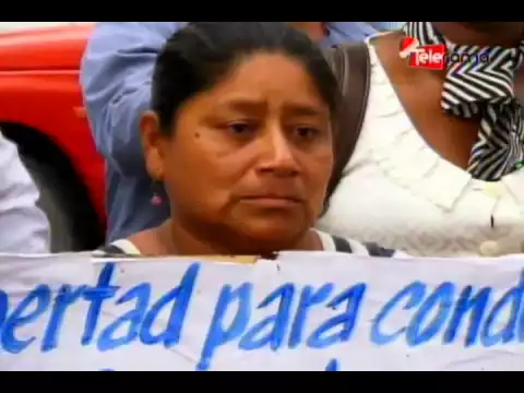 Exigen liberación para detenido en protestas contra el gobierno