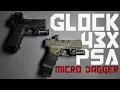 GLOCK 43X MOS VS PSA MICRO DAGGER UPDATE