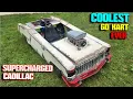SUPERCHARGED RATROD CADILLAC GO KART BUILD PT 2