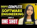 SE One Shot One Shot Unit-2 RGPV Software Engineering CS403 RGPV BTech 4th Sem Exams 2nd Yr