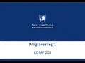 COMP208 - FOR Loop