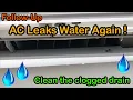 Lagu Follow-up: Solving water leakage problem of GREE split air-conditioner
