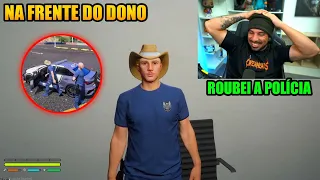 PIUZINHO ROUBANDO VlATURA DA P0LlClA NO GTA !!!