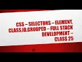 CSS - Selectors
