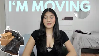I'M MOVING!!! lots of packing/leaving my childhood home + where & why I'm moving...