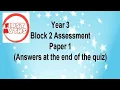Year 3 Maths Assessment