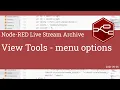 View Tools - menu options