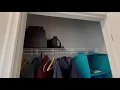 Ikea Boaxel closet makeover