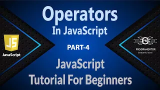 04 Operators In JavaScript JavaScript Operators JavaScript Tutorials JavaScript