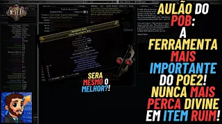 A melhor ferramenta do POE2! POB - Aulão do path of building! Nunca mais perca divines em item RUIM!