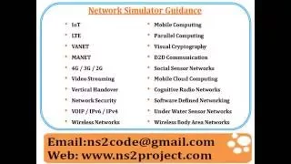 NS2 SIMULATOR PROGRAM