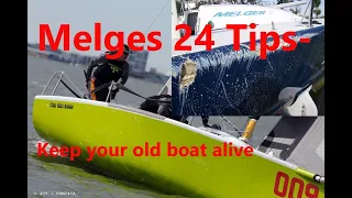 Melges 24 Tips.  What to fix on your old boat