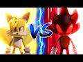 Download Lagu Super Tails V.S. Dark Sonic.EXE (Season 2 Episode 4) [Animation] ソニック v. ソニック