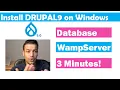 How to install Drupal on WampServer Latest Version Drupal 9