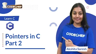 Pointers Part 1 Learn C CodeChef Learn Series