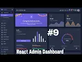 React Admin Dashboard Structuring React App with Router Full Stack Real time project