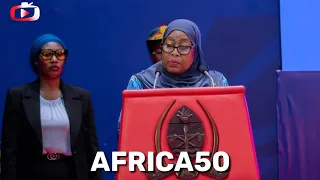 FULL VIDEO ALICHOSEMA RAIS SAMIA SULUHU KWENYE Africa forum