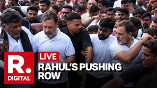 LIVE: Rahul Gandhi–DK Shivakumar Video Sparks Row | Neha Bora Shielded, Workers Pushed?