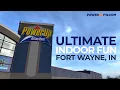 Epic fly-through of Power Up Action Park