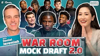 War Room Mock Draft 2 0 with Daniel Jeremiah The Mina Kimes Show ft Lenny