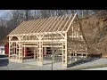 Preview How to Raise The Barn Yard s Post Beam Carriage Barn
