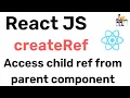 ReactJs - createRef in Class based component Hindi Coding Scenes