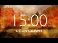 15 Minute Fall Leaves Timer with Relaxing Music and Alarm