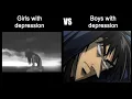 Girls with depression vs Kaiji and Kurosawa
