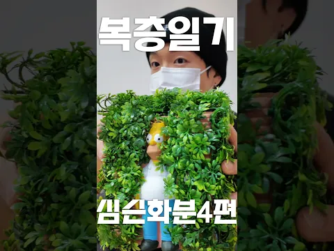 복층일기 - 심슨화분 4편 (마지막)