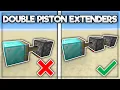 Double Piston Extender Minecraft 1 26 Redstone Tutorial
