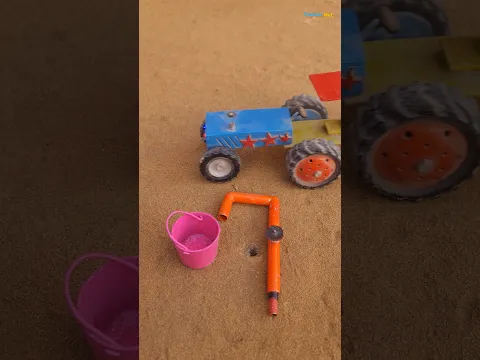Mini tractor project mini motor water pump science project video🥰