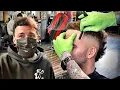 Amazing Mohawk Burst Fade Haircut Tutorial