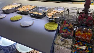 Breakfast Buffet At Great Wolf Lodge Timbers in Naples Florida