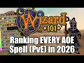 Ranking EVERY AOE Spell PvE in Wizard101