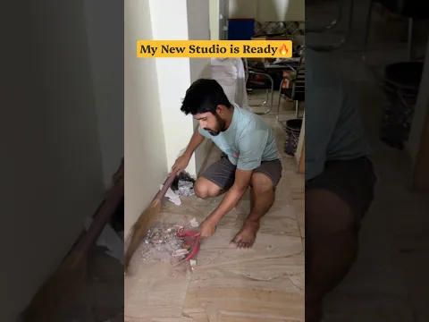 Anu Sir Khud Bana Rahe Hain Apna New Studio 😱🔥