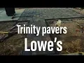 Lowe s Trinity Pavers For Patio Beginners DIY 2019