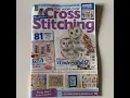 Quick Flip Through The World of Cross Stitching - Jan 2026