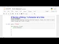 Fundamentals of Python Lesson 8 for in statement English