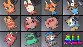 Roblox Animal Hospital All Pancake Art - Dr. Harlow Family, Ron, Barney, Barney, Liz, Sam, Anomaly
